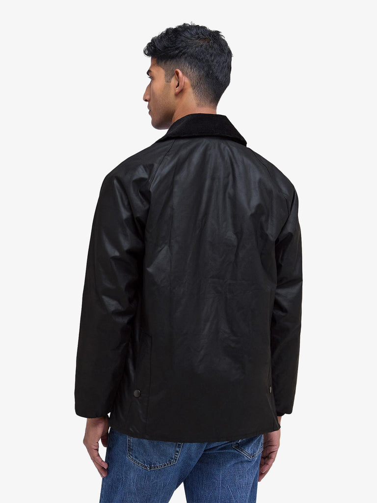 BARBOUR giubbotto bedale® cerato uomo nero