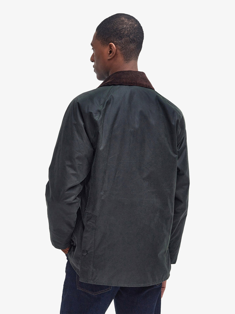 BARBOUR giubbotto bedale® cerato uomo marrone
