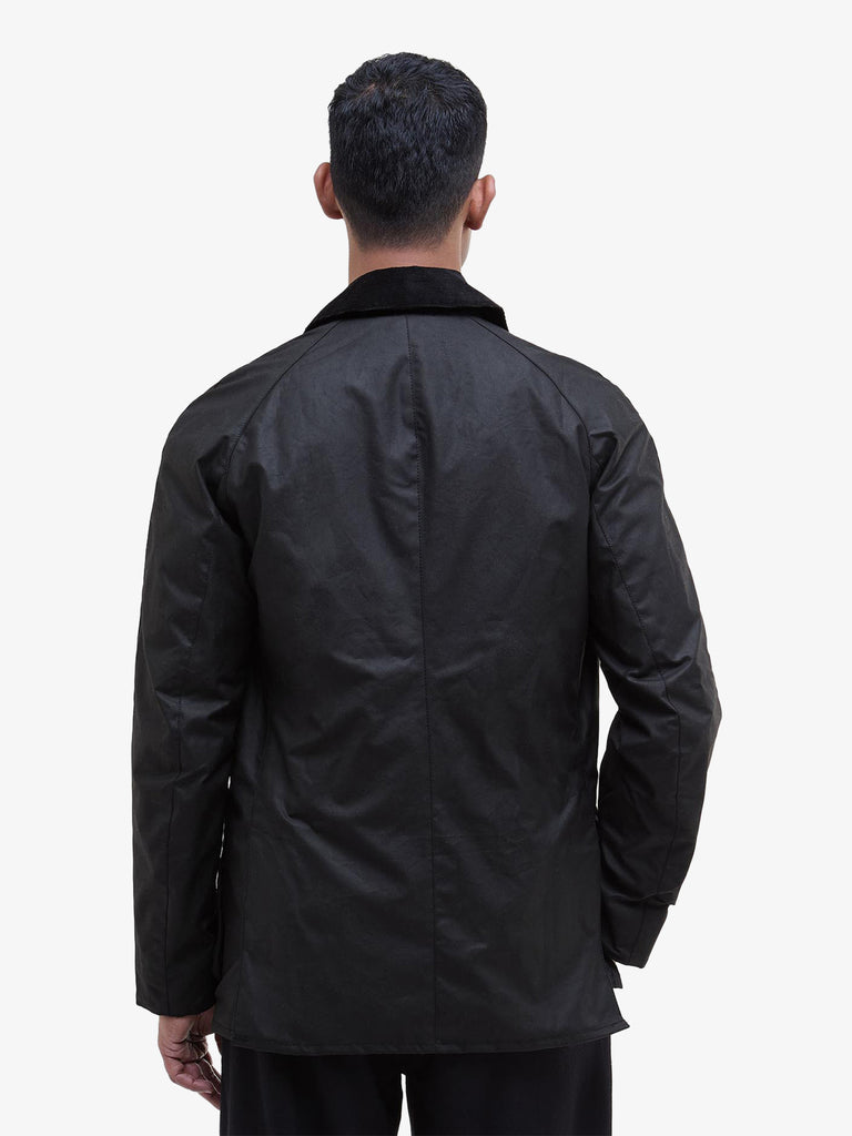 BARBOUR giubbotto ashby cerato uomo nero