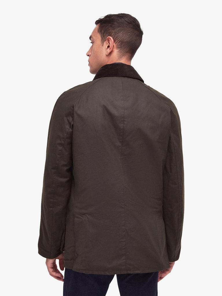 BARBOUR giubbotto ashby cerato uomo verde