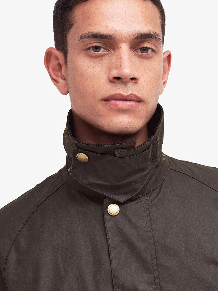 BARBOUR giubbotto ashby cerato uomo verde