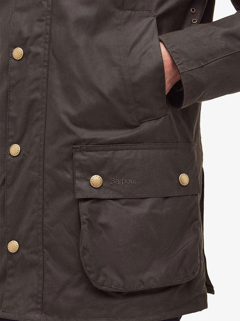 BARBOUR giubbotto ashby cerato uomo verde