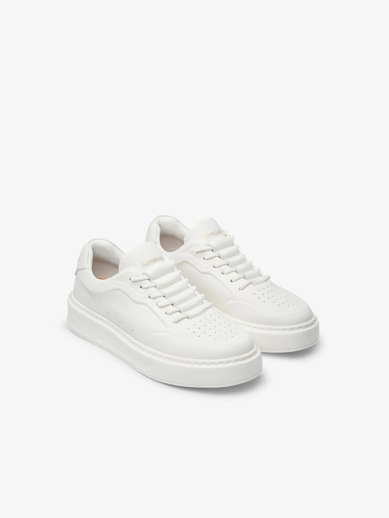 BARRACUDA sneakers uomo phoenix pelle bianco