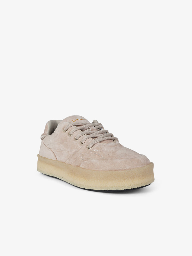 BARRACUDA sneakers uomo crane pelle beige