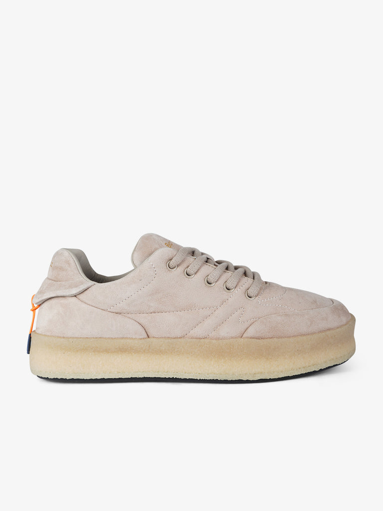 BARRACUDA sneakers uomo crane pelle beige