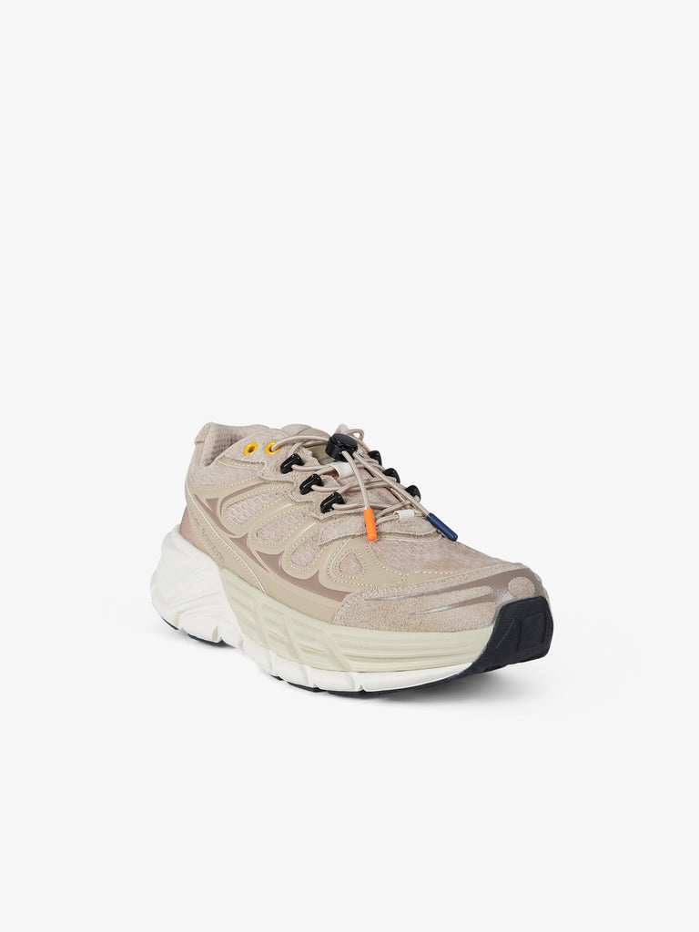 BARRACUDA sneakers uomo round-one pelle beige