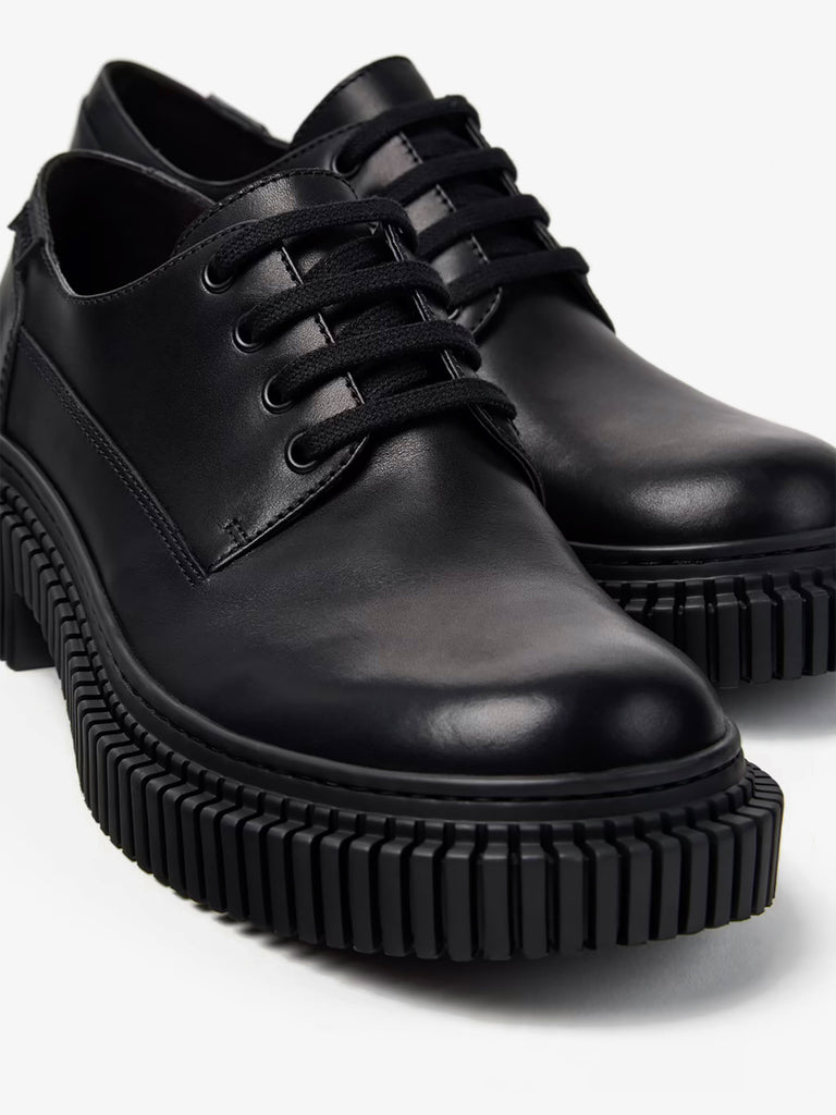 CAMPER stringate uomo pix berlin pelle nero