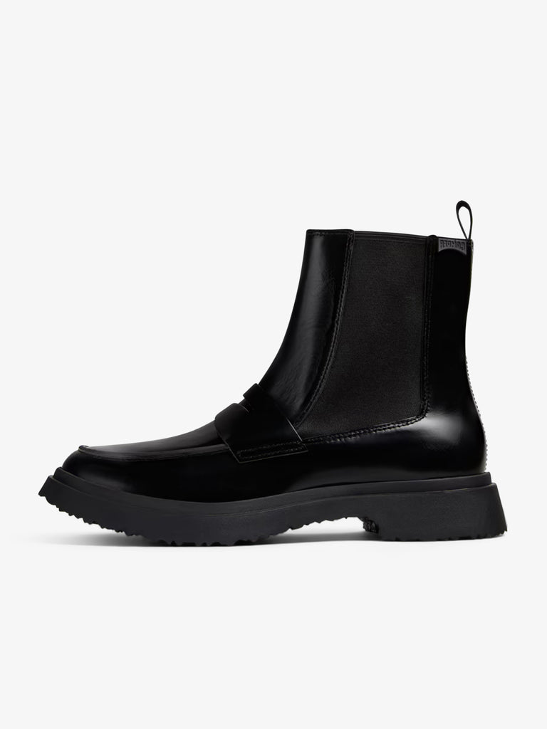 CAMPER stivaletti uomo walden pelle nero