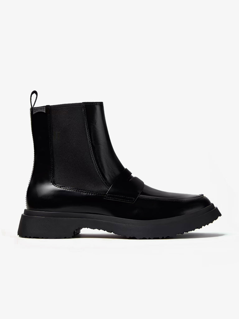 CAMPER stivaletti uomo walden pelle nero