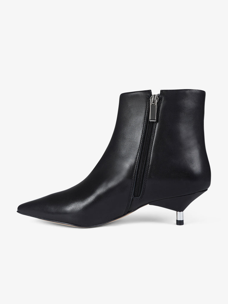 CARRANO tronchetti donna pelle nero