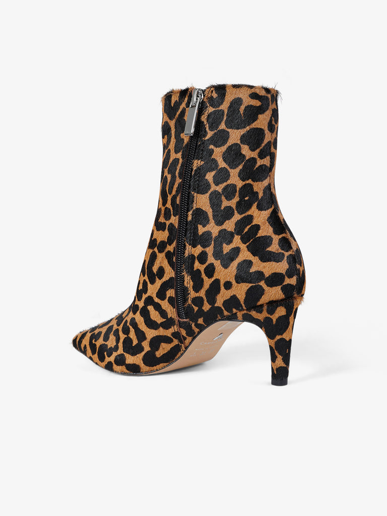 CARRANO tronchetti donna pelle beige