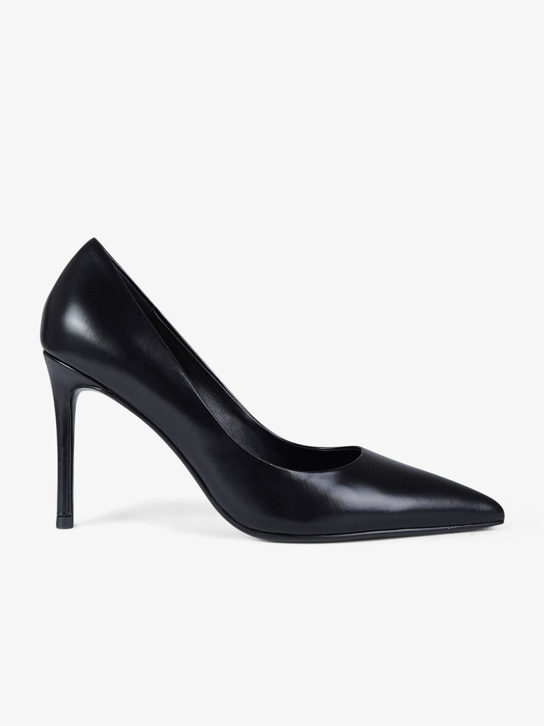 CHICONIC décolleté donna pelle nero