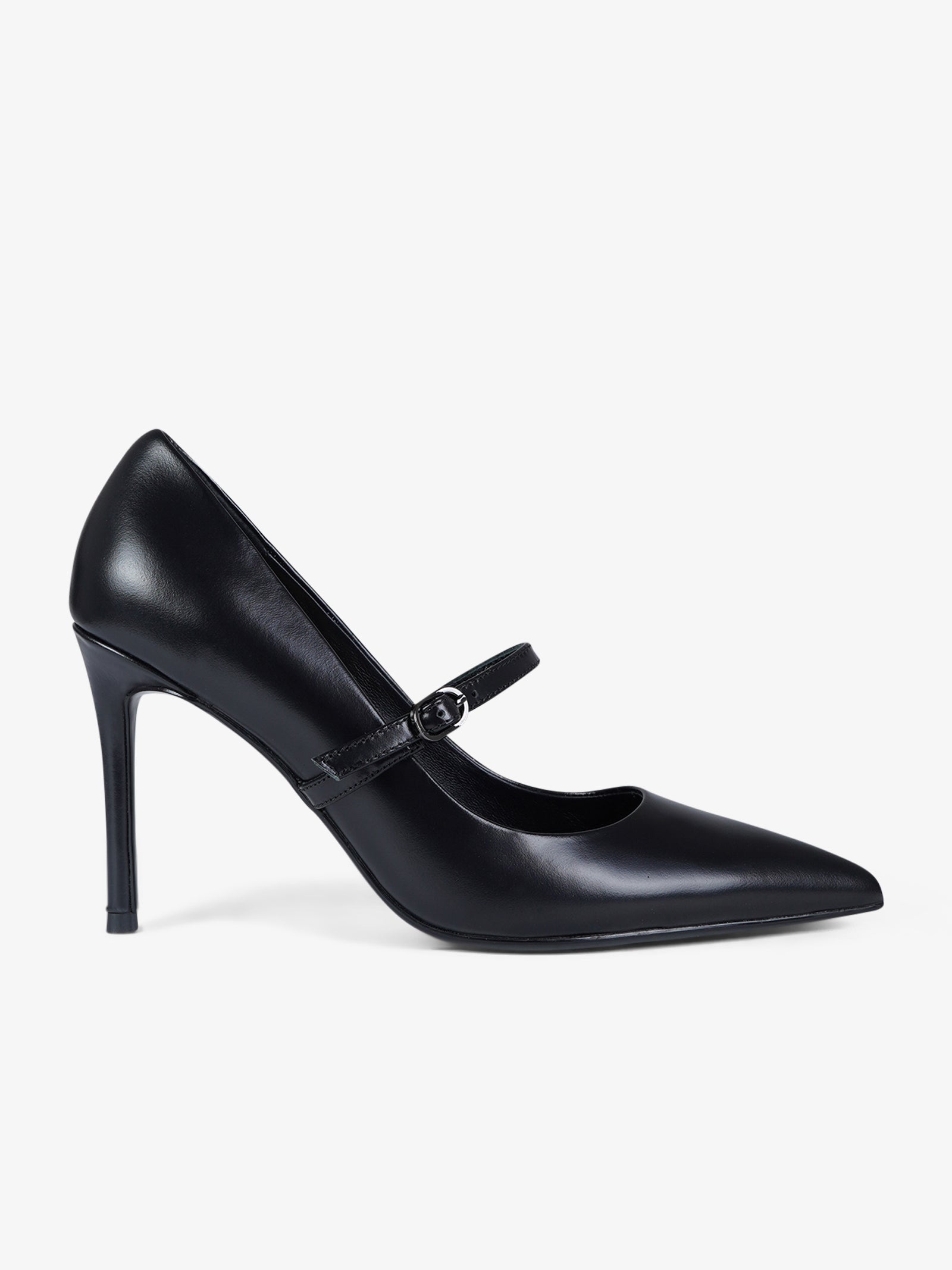 Scarpe Donna Pelle Décolleté Con Elastici Incrociati – Down To Earth F8R0366 - Foto 2