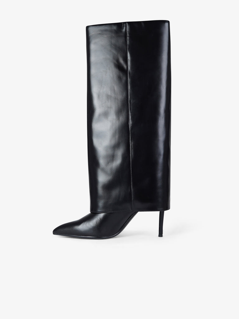 CHICONIC stivali donna pelle nero