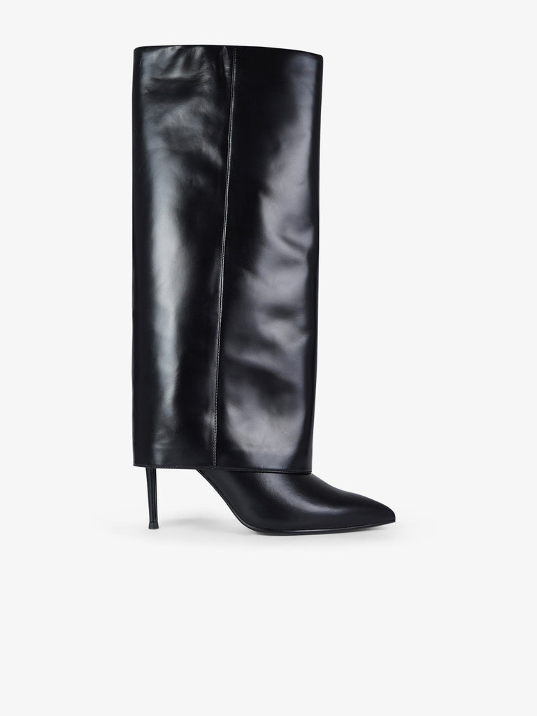 CHICONIC stivali donna pelle nero