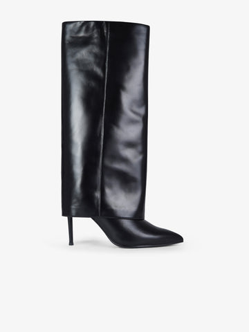 CHICONIC stivali donna pelle nero