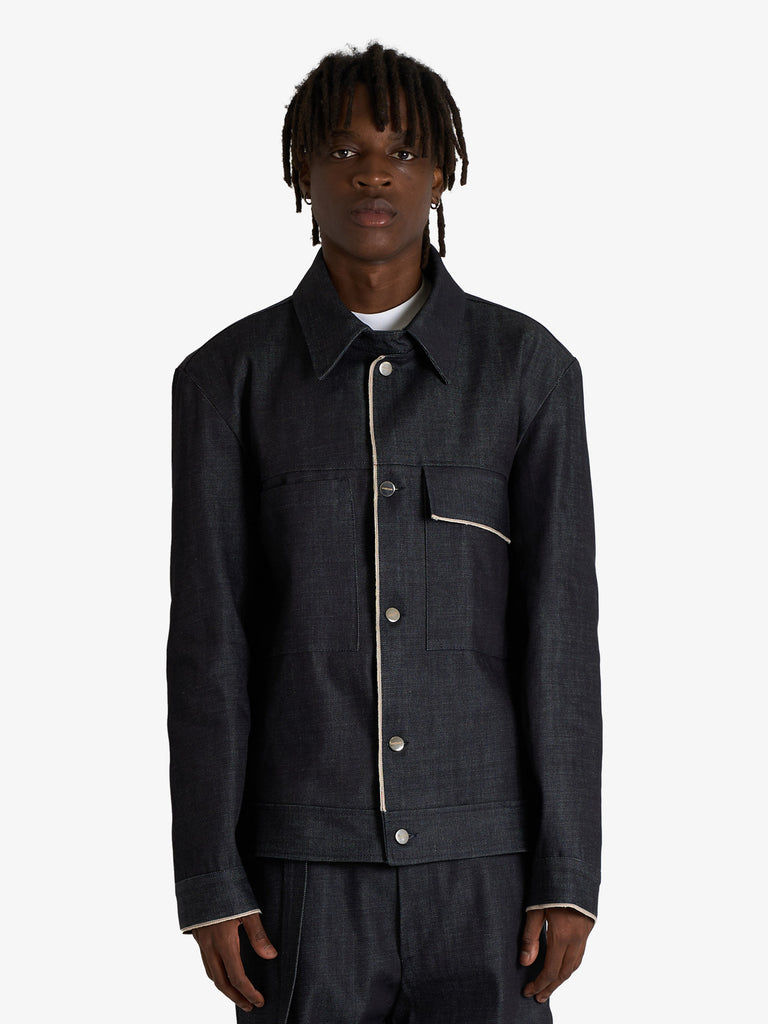 COSTUMEIN giacca dennip nimes uomo denim cotone