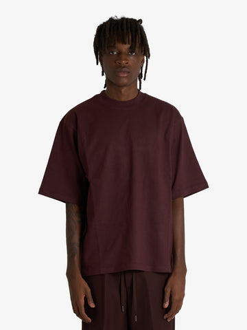 COSTUMEIN t-shirt max uomo bordeaux cotone