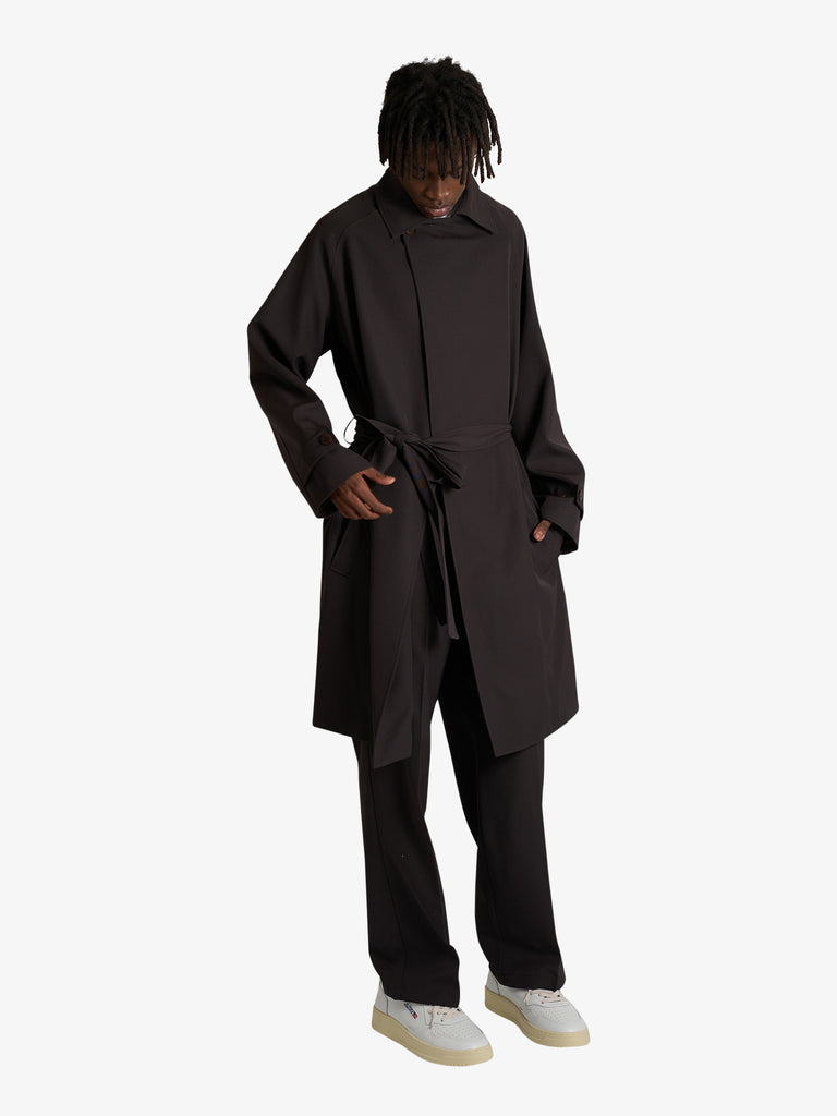 COSTUMEIN cappotto trench riko uomo marrone lana