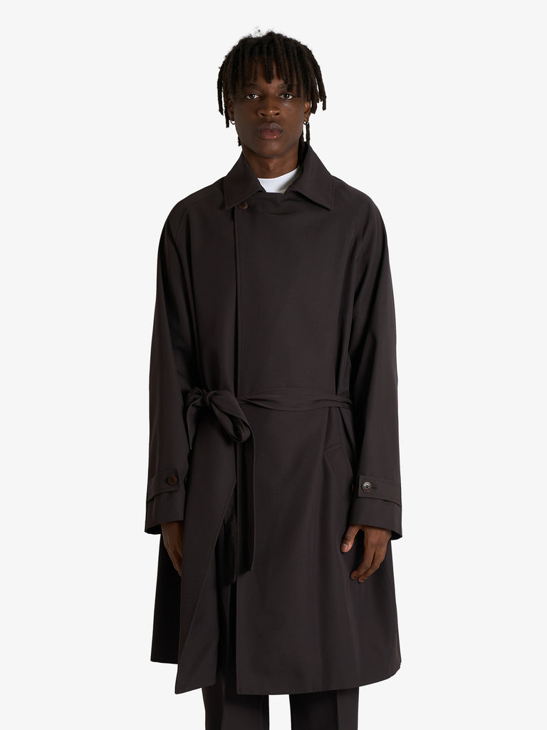 COSTUMEIN cappotto trench riko uomo marrone lana