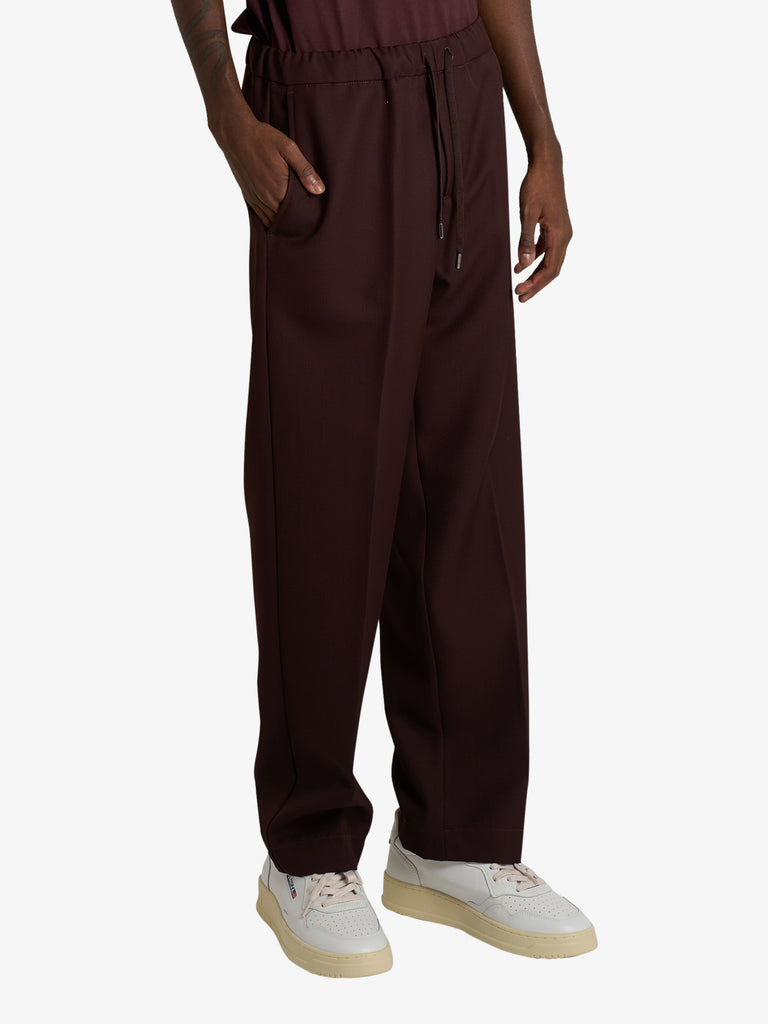 COSTUMEIN pantalone pajama dallas uomo bordeaux