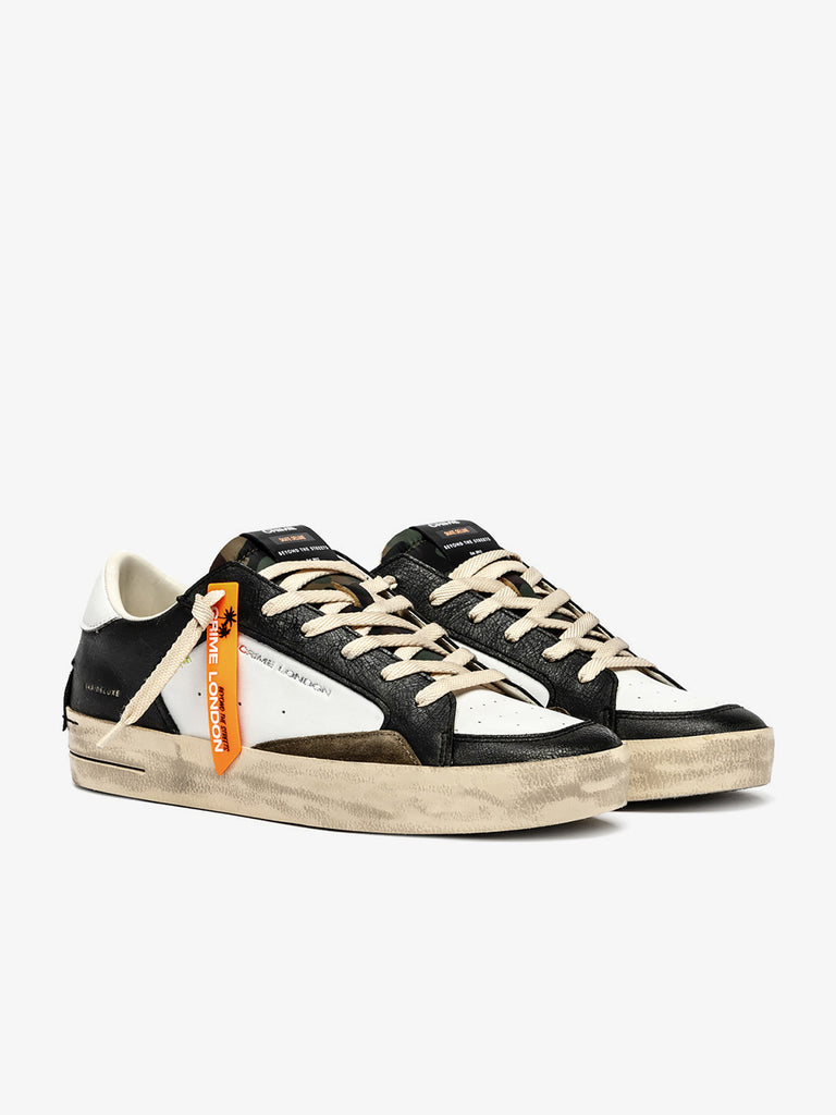 CRIME LONDON sneakers uomo sk8 deluxe 11105AA868 pelle multicolor