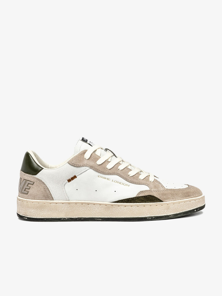 CRIME LONDON sneakers uomo chelsea 11203AA810 pelle bianco