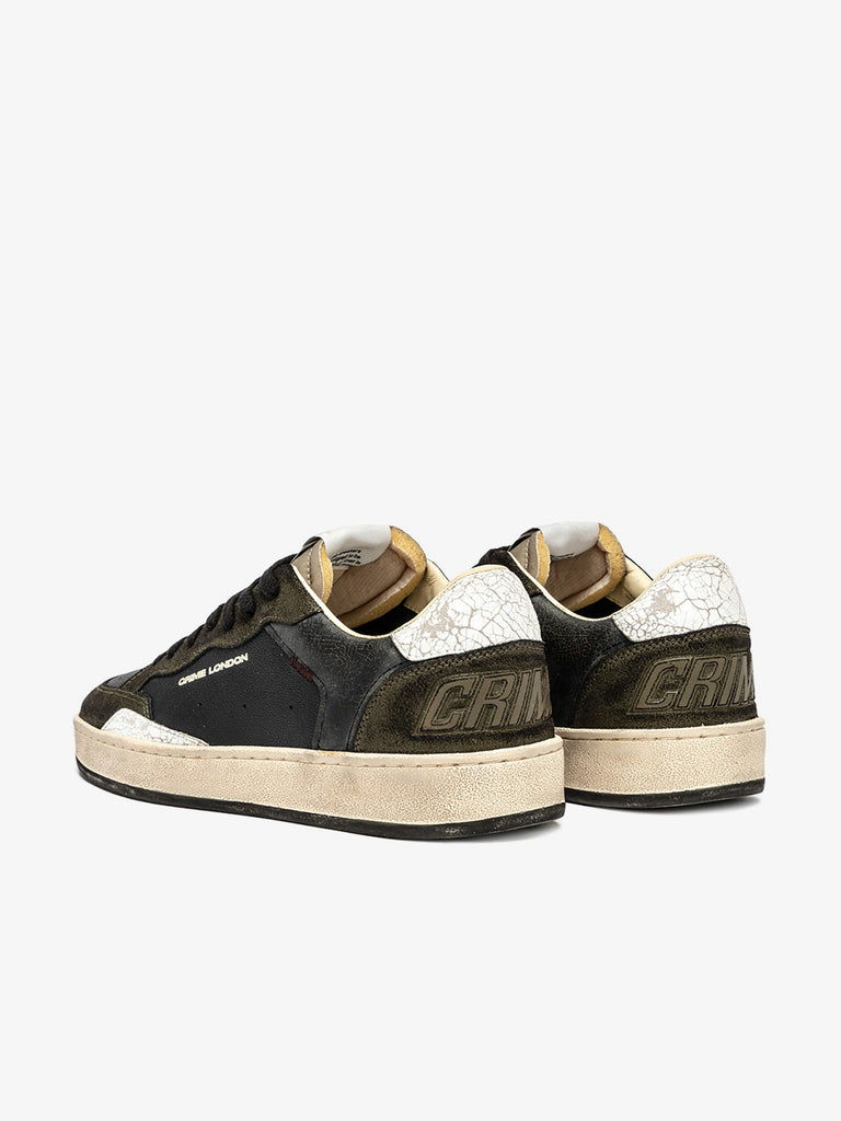 CRIME LONDON sneakers uomo chelsea 11204aa8 pelle nero