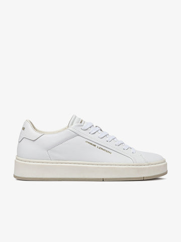 CRIME LONDON sneakers uomo destiny 14800PP710 pelle bianco