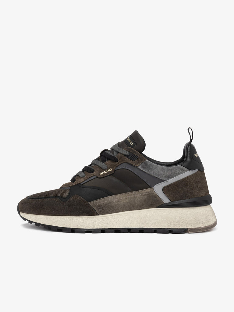 CRIME LONDON sneakers uomo lunar 15603aa7 suede marrone