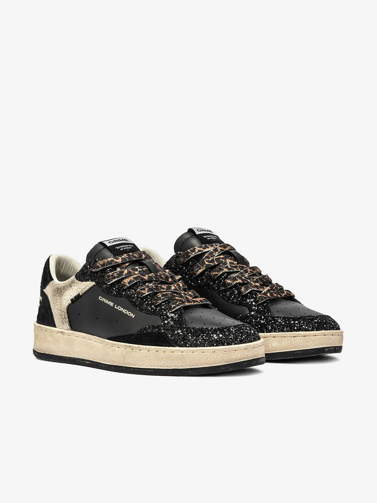 CRIME LONDON sneakers donna chelsea 25205AA820 pelle nero