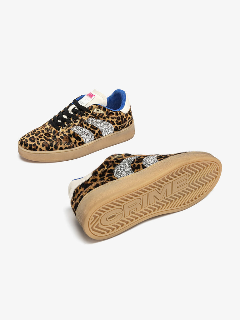 CRIME LONDON sneakers donna wembley pelle multicolor