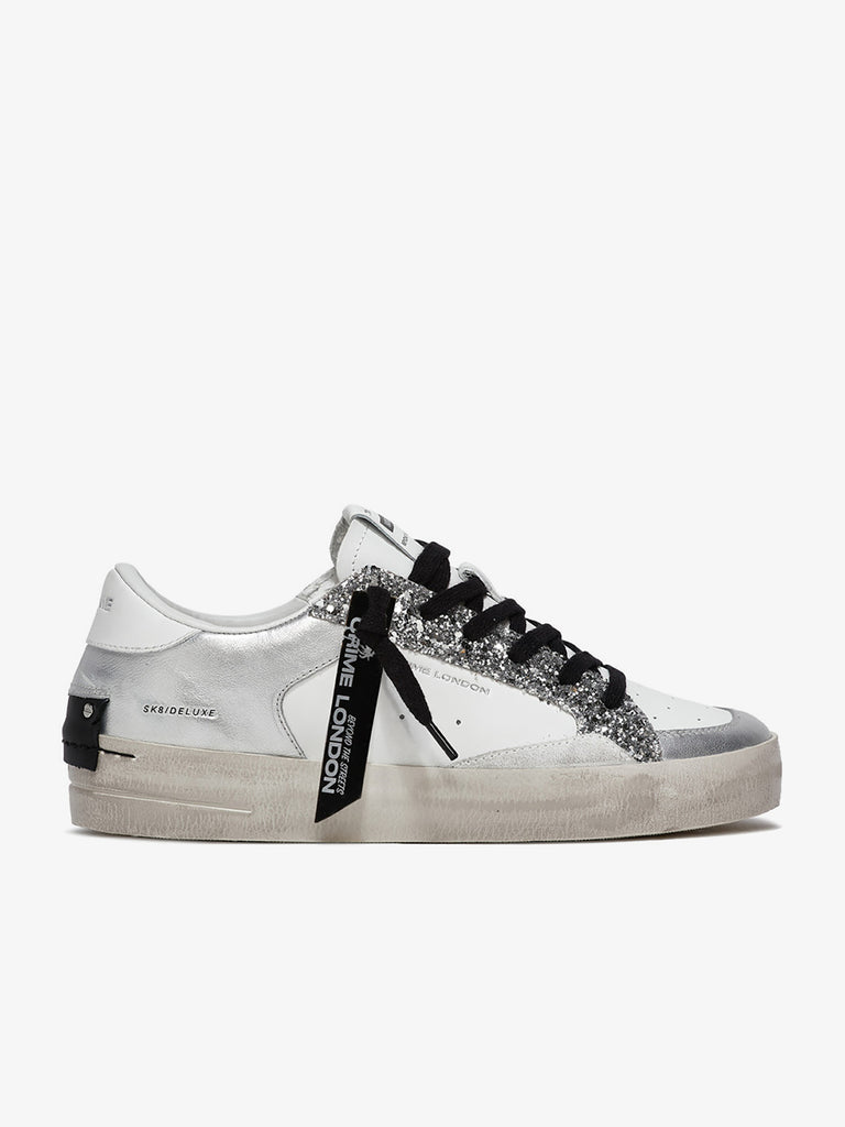 CRIME LONDON sneakers donna sk8 deluxe 26102PP568 pelle multicolor