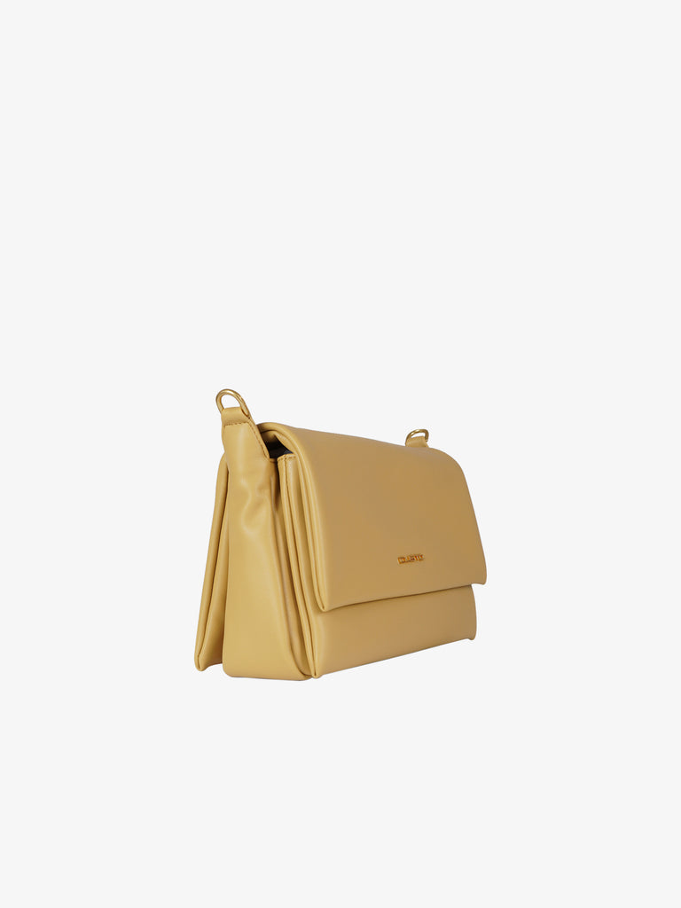 CUSTO BARCELONA borsa a spalla donna dalmases giallo