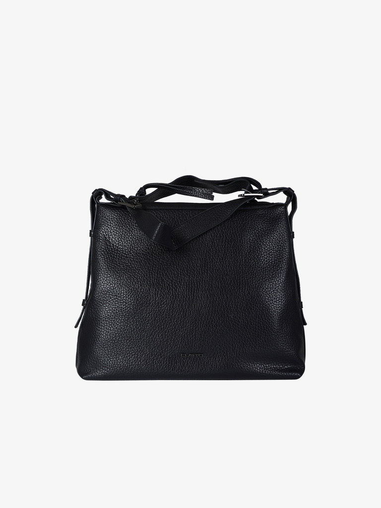 CUSTO BARCELONA borsa a spalla donna fontanelle nero