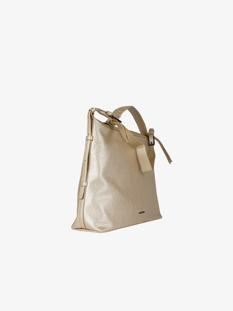 CUSTO BARCELONA borsa a spalla donna fontanelle oro