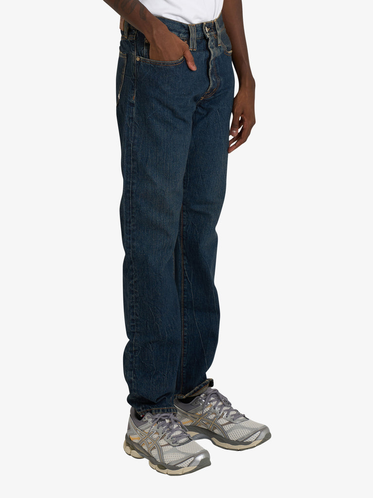 CYCLE jeans standard straight '90s fit uomo blu cotone