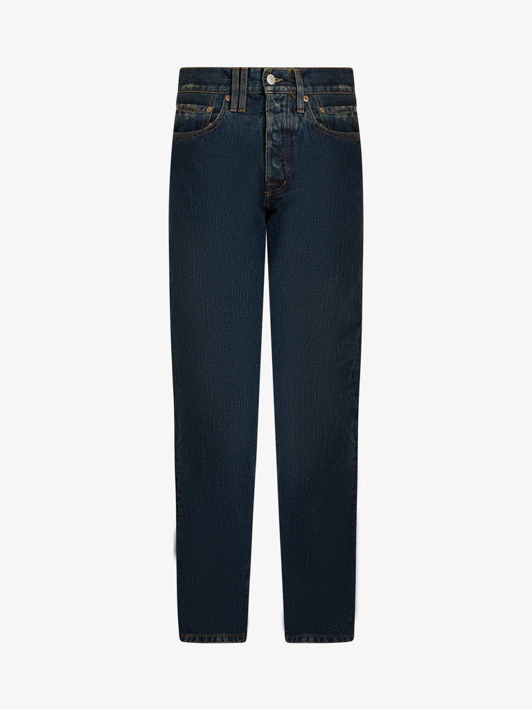 CYCLE jeans standard straight '90s fit uomo blu cotone