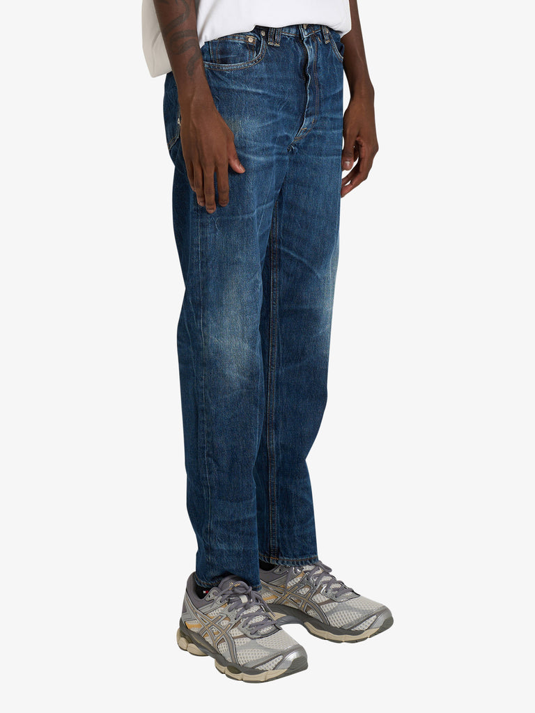 CYCLE jeans lucky tapered fit uomo blu cotone