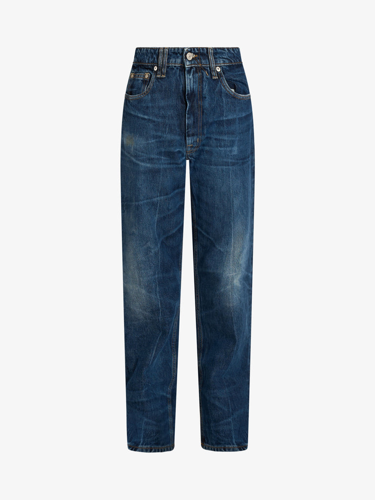 CYCLE jeans lucky tapered fit uomo blu cotone