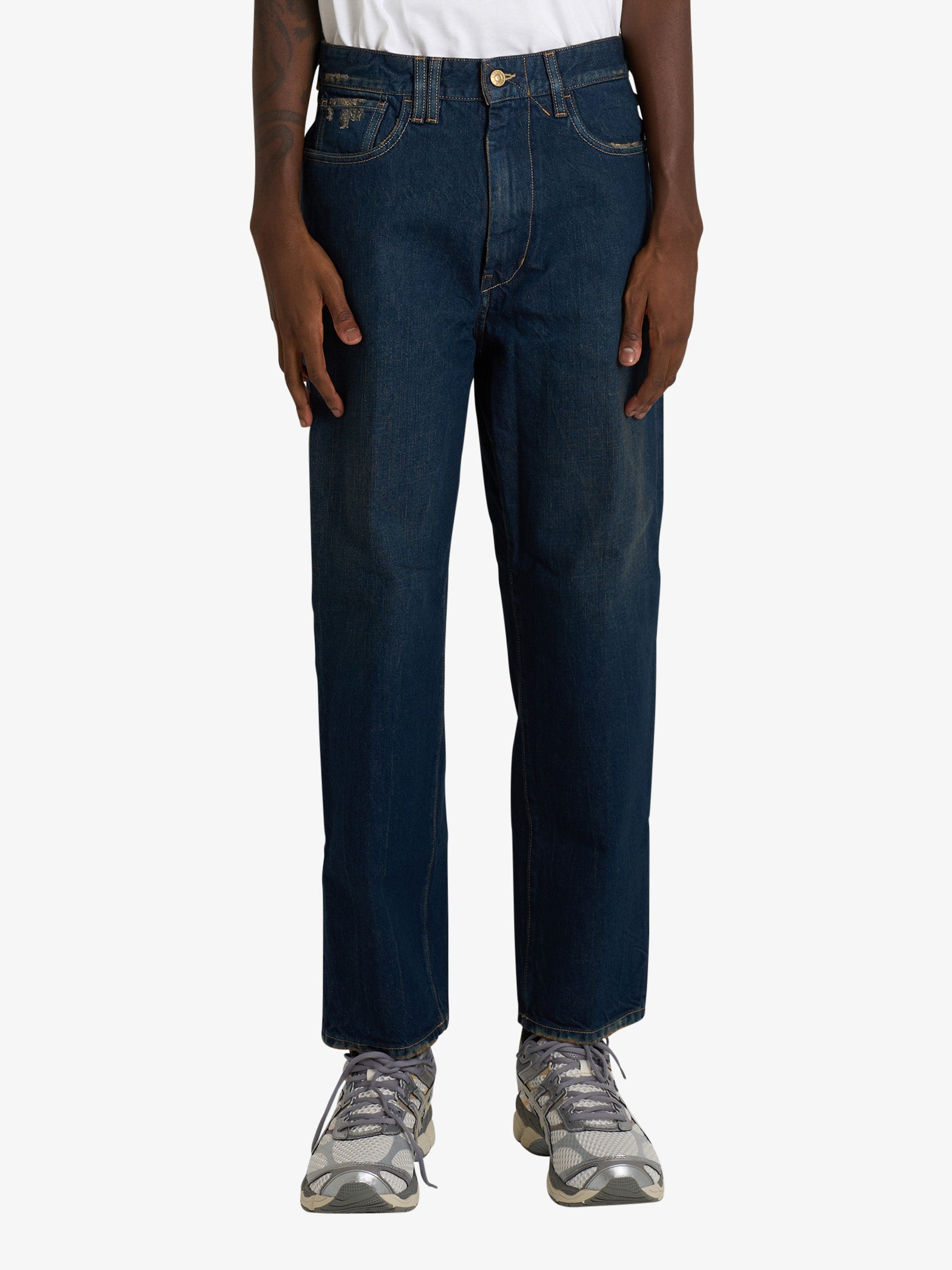 Pantalon CYCLE Homme - Jeans En Cotone/elastan - Tailles 29 à 38 - Vert Militaire - Neuf Avec étiquettes Et Ticket De Caisse