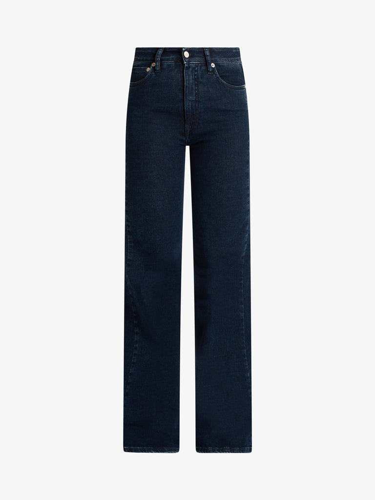 CYCLE jeans flaire high rise flared donna blu cotone