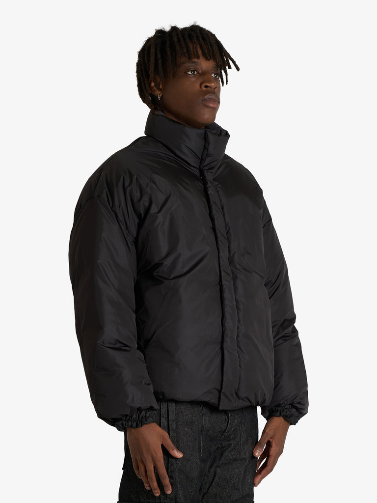 DARK LABEL bomber imbottito uomo nero nylon