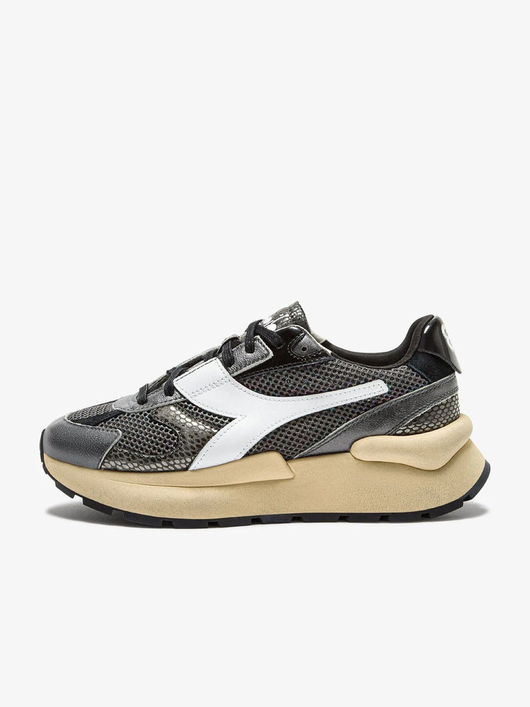 DIADORA sneakers donna mercury elite cobra used wn 201.182210_ mesh nero