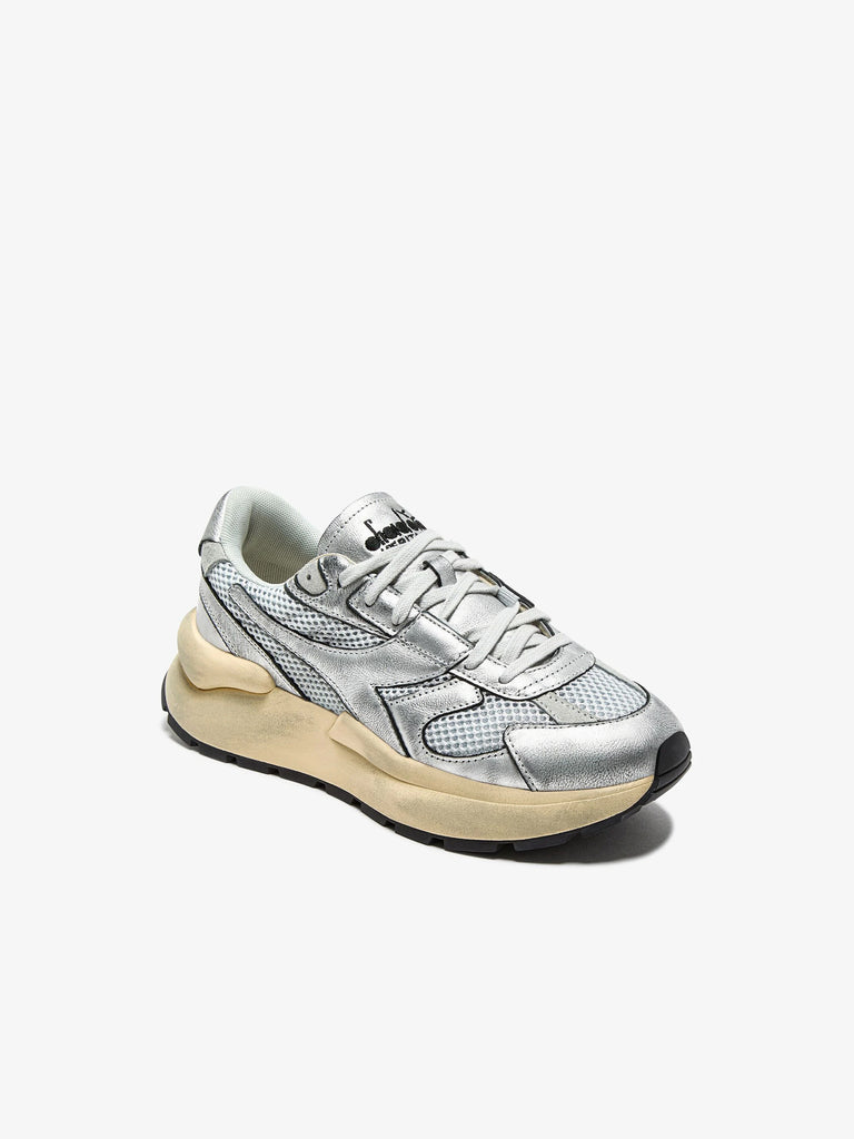 DIADORA sneakers donna mercury elite silver used wn mesh 201.182391_ argento