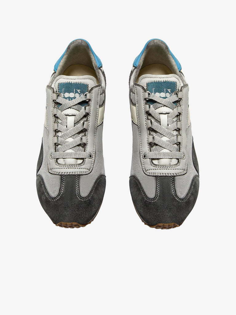 DIADORA sneakers uomo equipe dirty sw evo 201.182642_ pelle azzurro