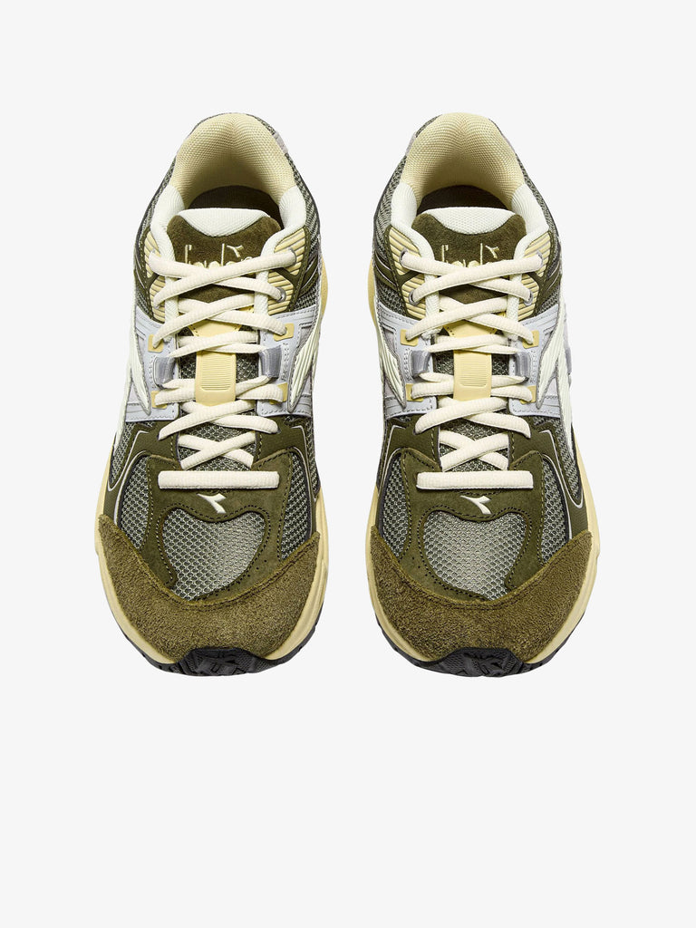 DIADORA sneakers uomo mythos star m2 stone 501.182155_ pelle verde