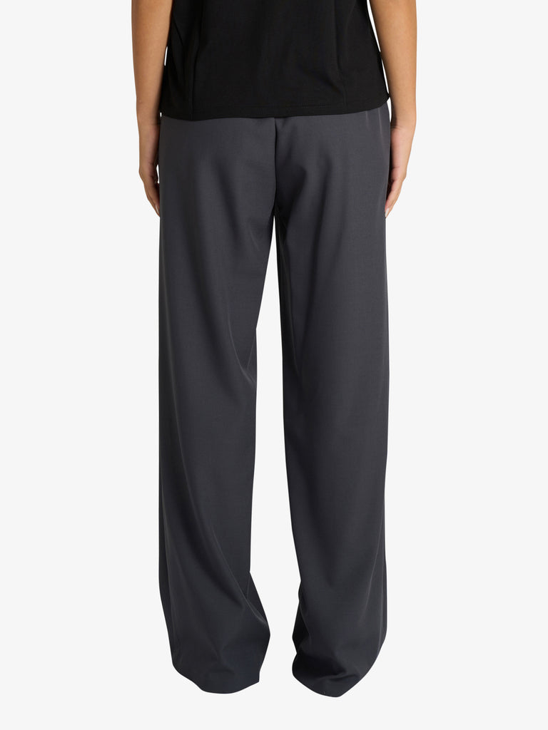 DIXIE pantalone ampio con vita alta donna grigio