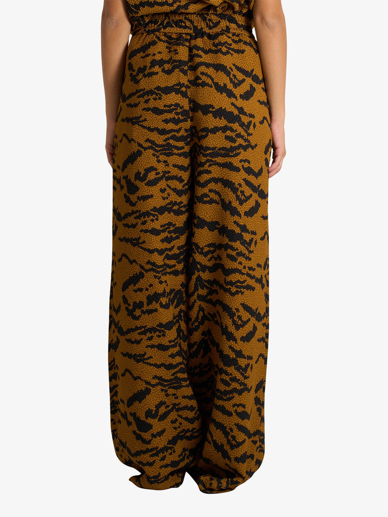 ESSENTIEL ANTWERP pantalone a gamba larga donna beige