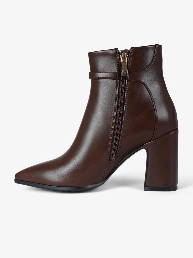 EXE' tronchetti donna sj1066-k773 pelle marrone